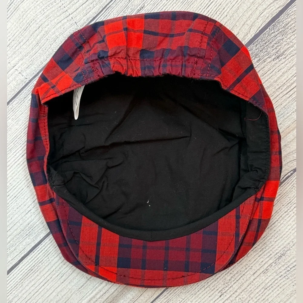 Gymboree Red Plaid Beret / Hat Size S (boys)